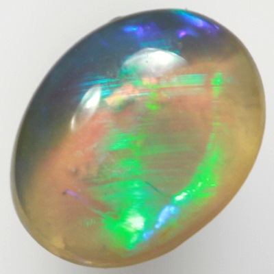 SOLID CRYSTAL OPAL Bright rollling flashes of green and turquoise